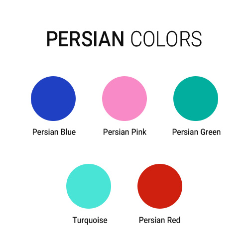 رنگ های ایرانی - فراپیک 